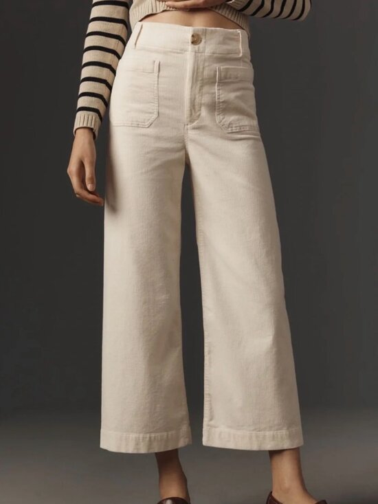 Maeve Pants - Anthropologie "the Colette" cropped pant by Maeve